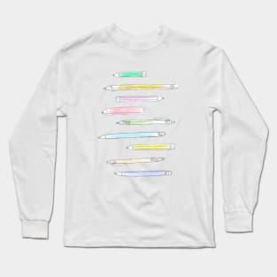 Meta Pencils Long Sleeve T-Shirt